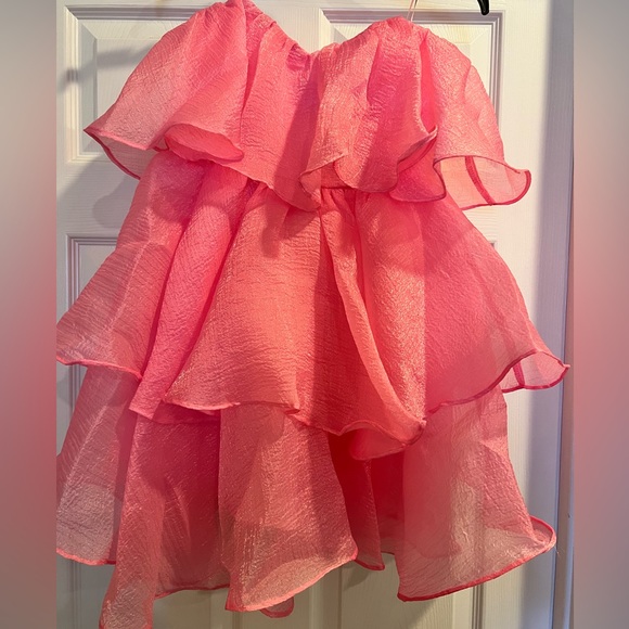 Klesis Bella & Bloom Pink Organza dress Medium - Picture 2 of 3